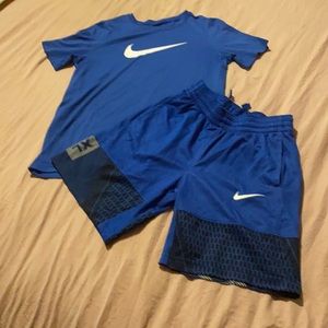 Nike short set.